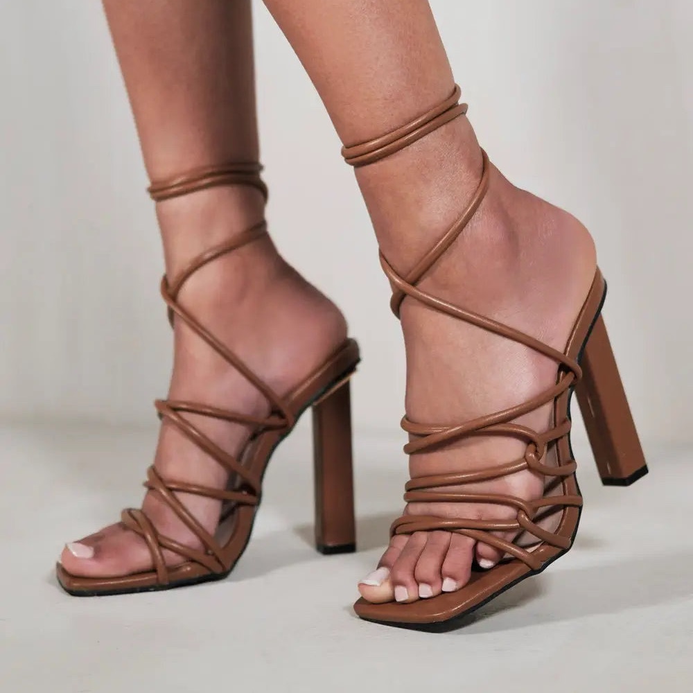 Maddie Strappy Heels- own brand - Picture 4 of 5
